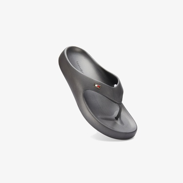  Tommy Hilfiger Comfort Kadın Gri Terlik