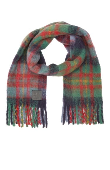  Network Kadın Yeşil Yün Karışımlı Atkı