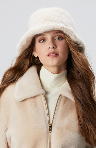  Network Kadın Bej Şapka