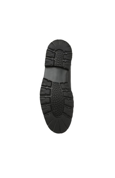  Network Erkek Siyah Deri Ayakkabı