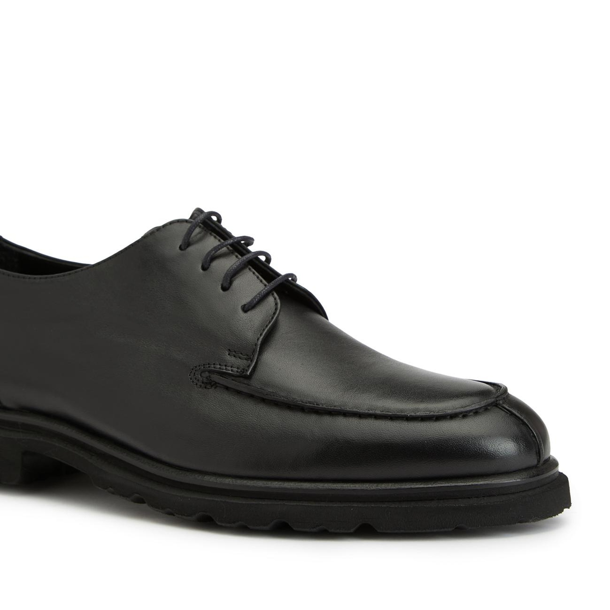 Network Erkek Siyah Deri Ayakkabı