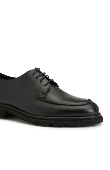  Network Erkek Siyah Deri Ayakkabı