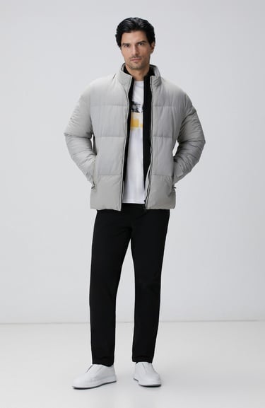  Network Erkek Siyah Casual Pantolon