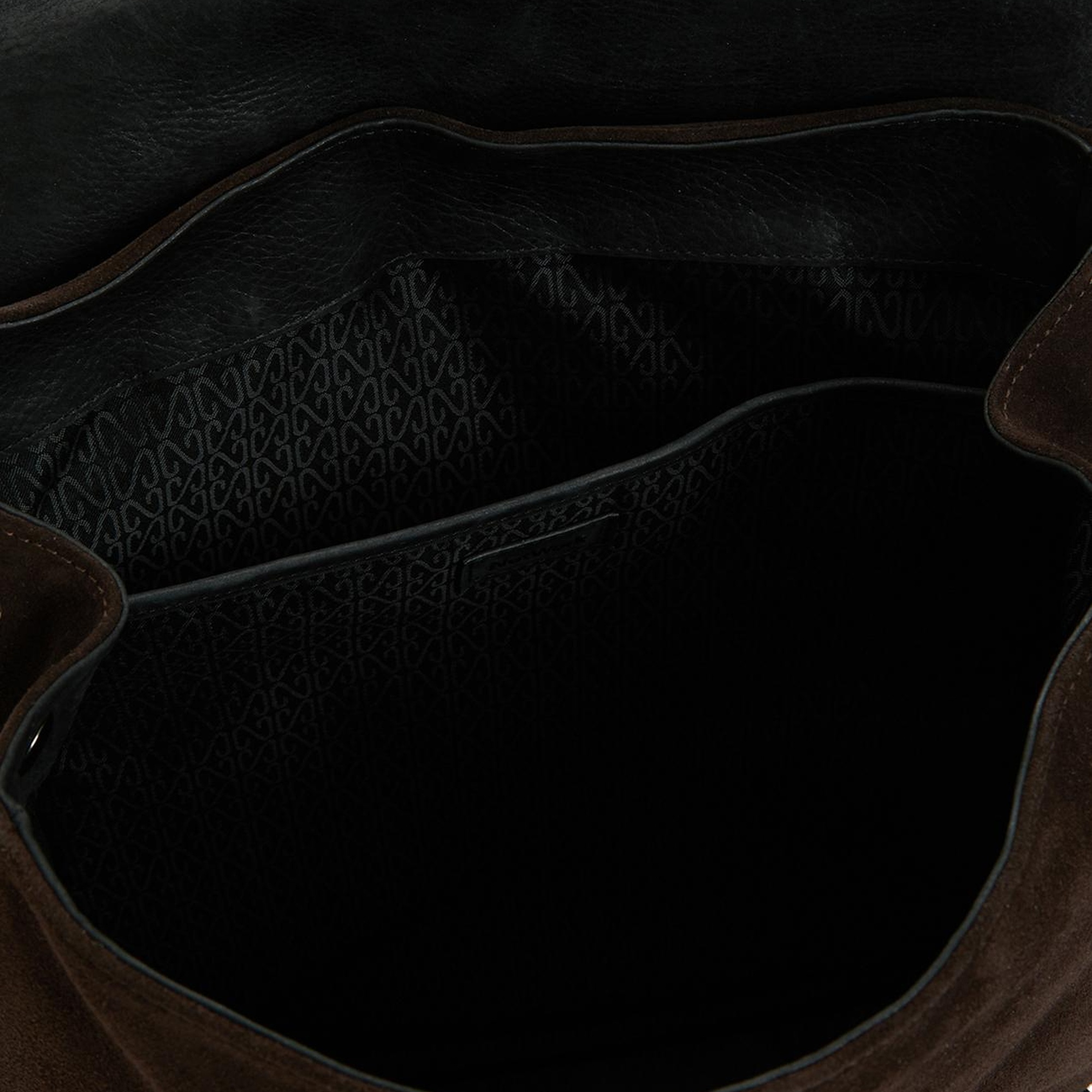 Network Erkek Kahverengi Süet Sırt Çantası