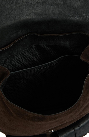  Network Erkek Kahverengi Süet Sırt Çantası