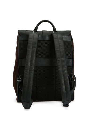  Network Erkek Kahverengi Süet Sırt Çantası