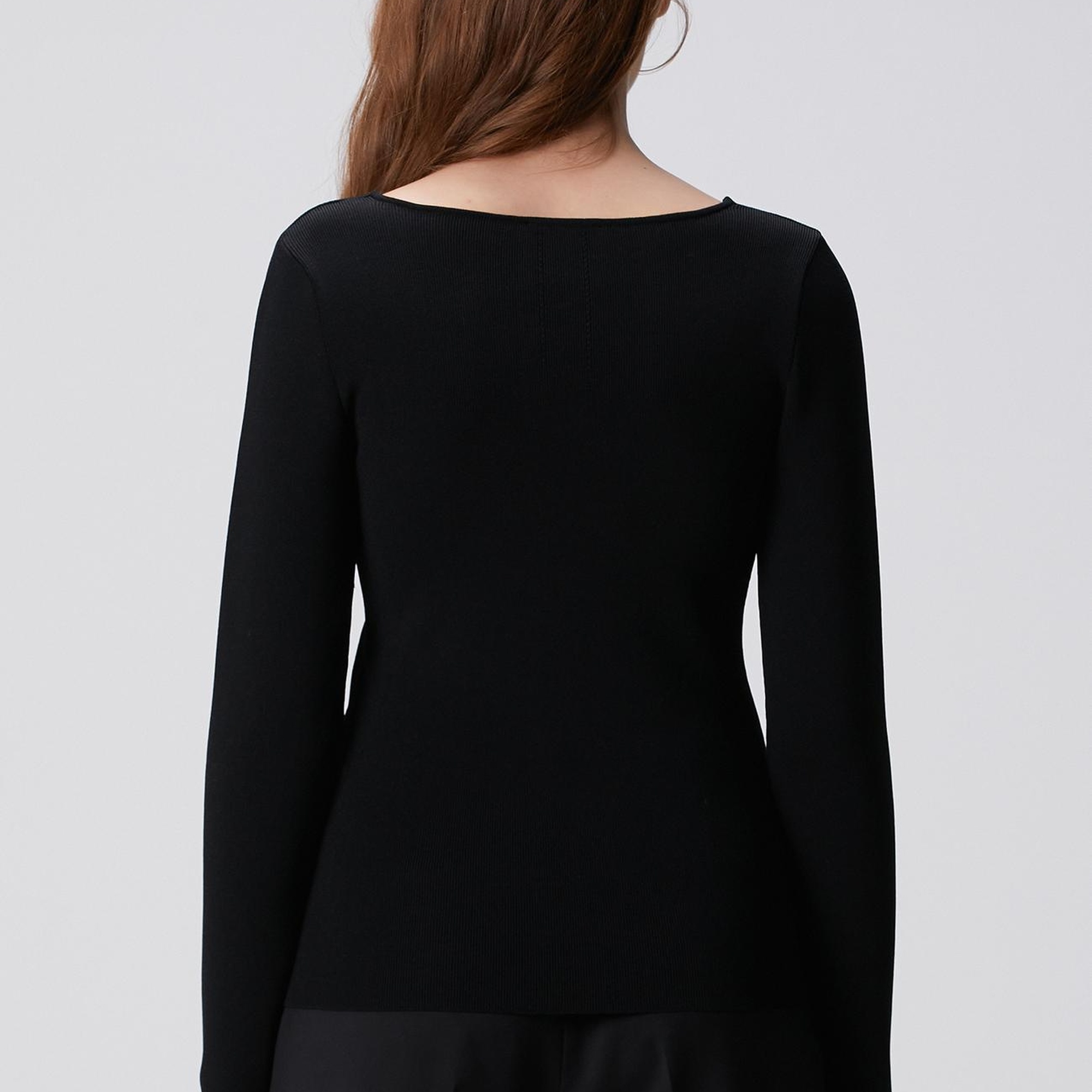 Network Kadın Siyah Kazak