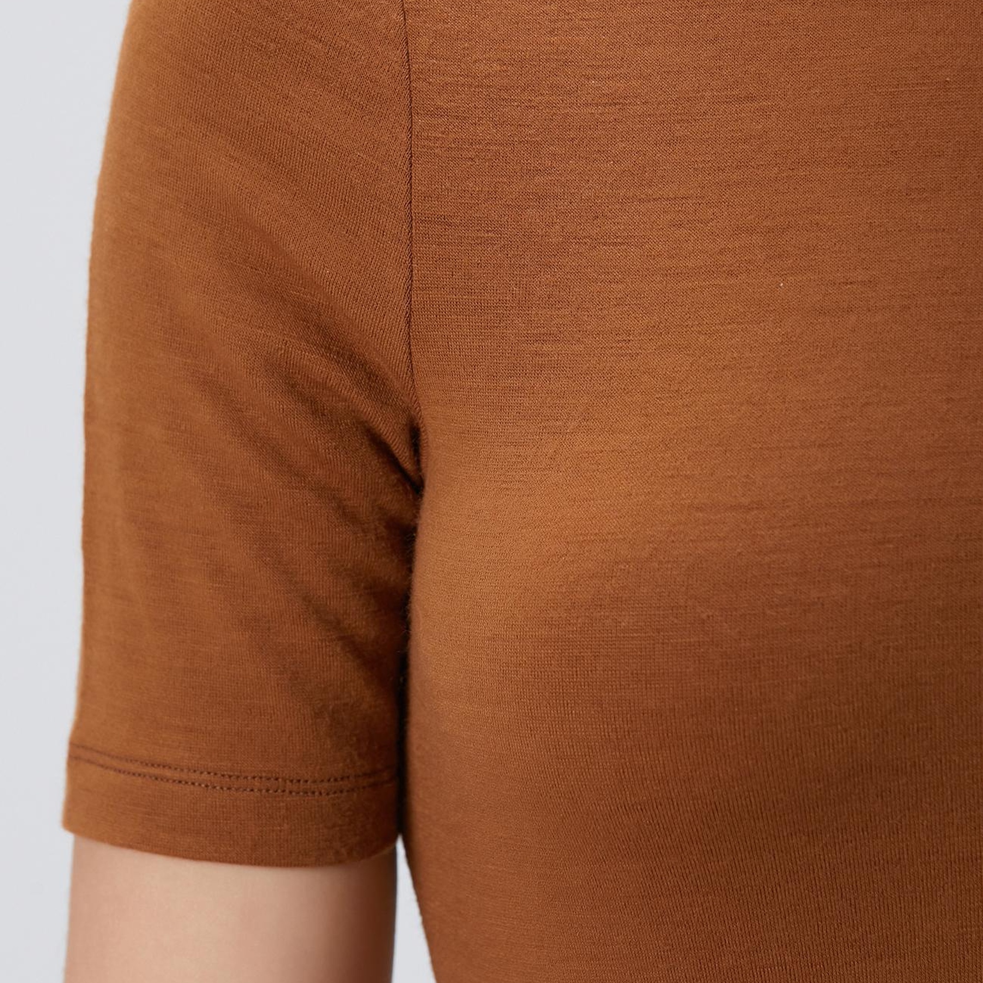 Network Kadın Camel Yün Karışımlı T-shirt