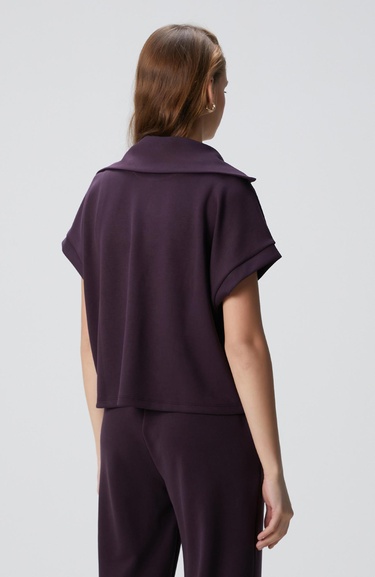  Network Kadın Mor Modal Karışımlı Sweatshirt