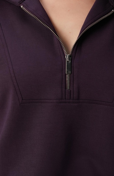  Network Kadın Mor Modal Karışımlı Sweatshirt