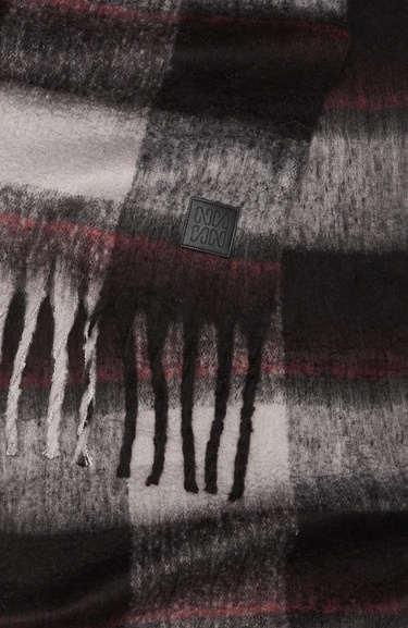  Network Erkek Siyah Beyaz Atkı