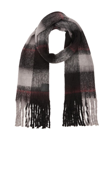  Network Erkek Siyah Beyaz Atkı