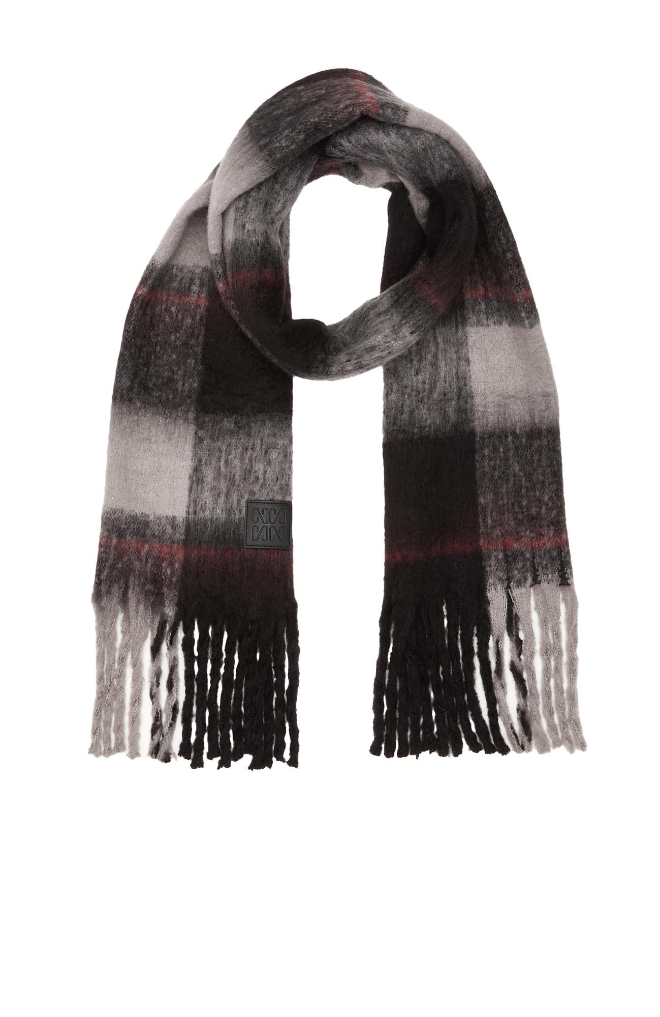  Network Erkek Siyah Beyaz Atkı