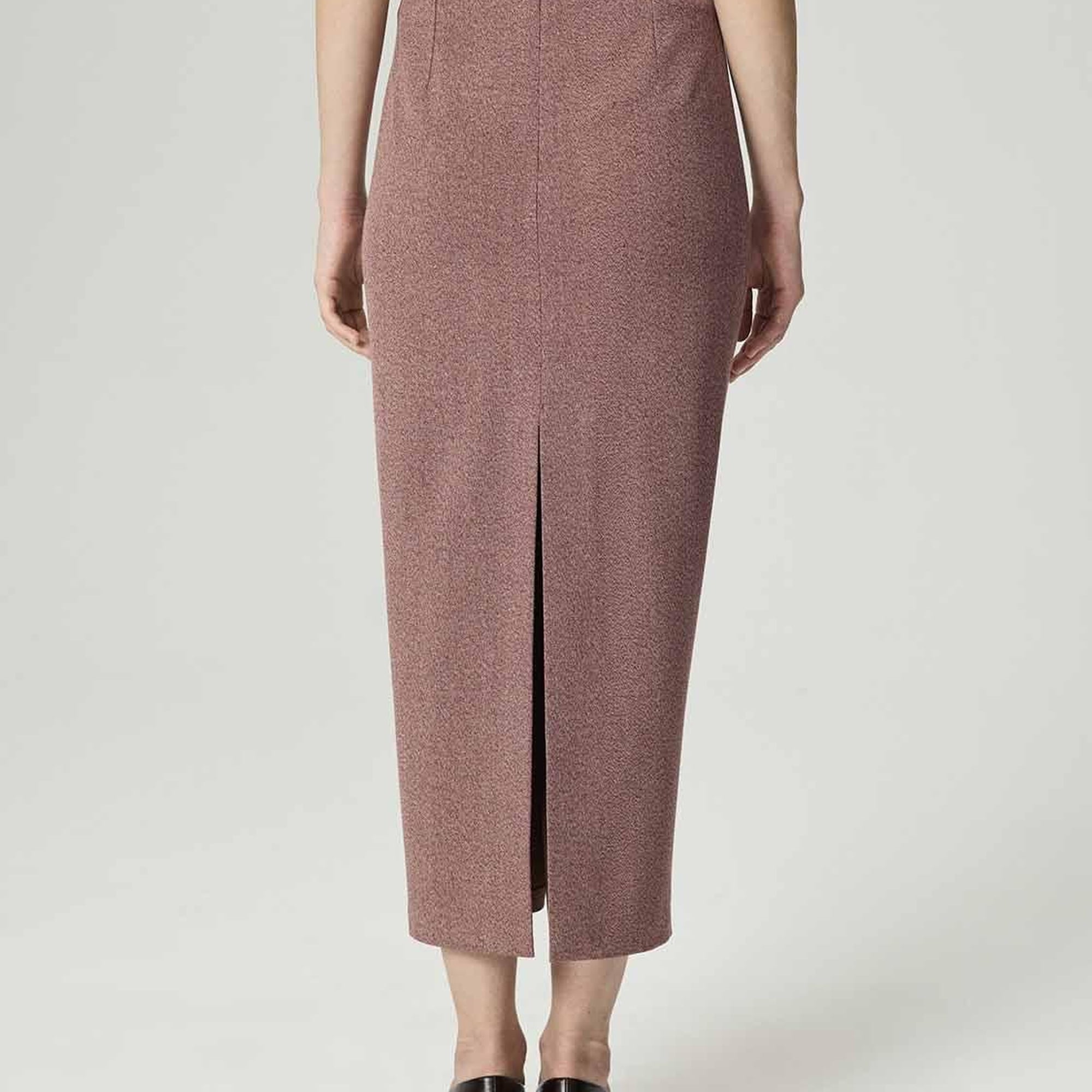 Yırtmaç Detaylı Maxi Etek