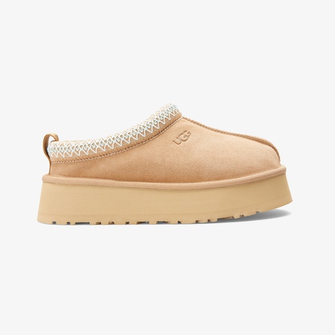  Ugg Tazz II Kadın Platform Krem Terlik
