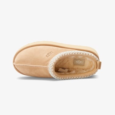  Ugg Tazz II Kadın Platform Krem Terlik