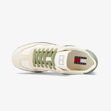  Tommy Hilfiger The Greenwich Leather Erkek Beyaz Sneaker