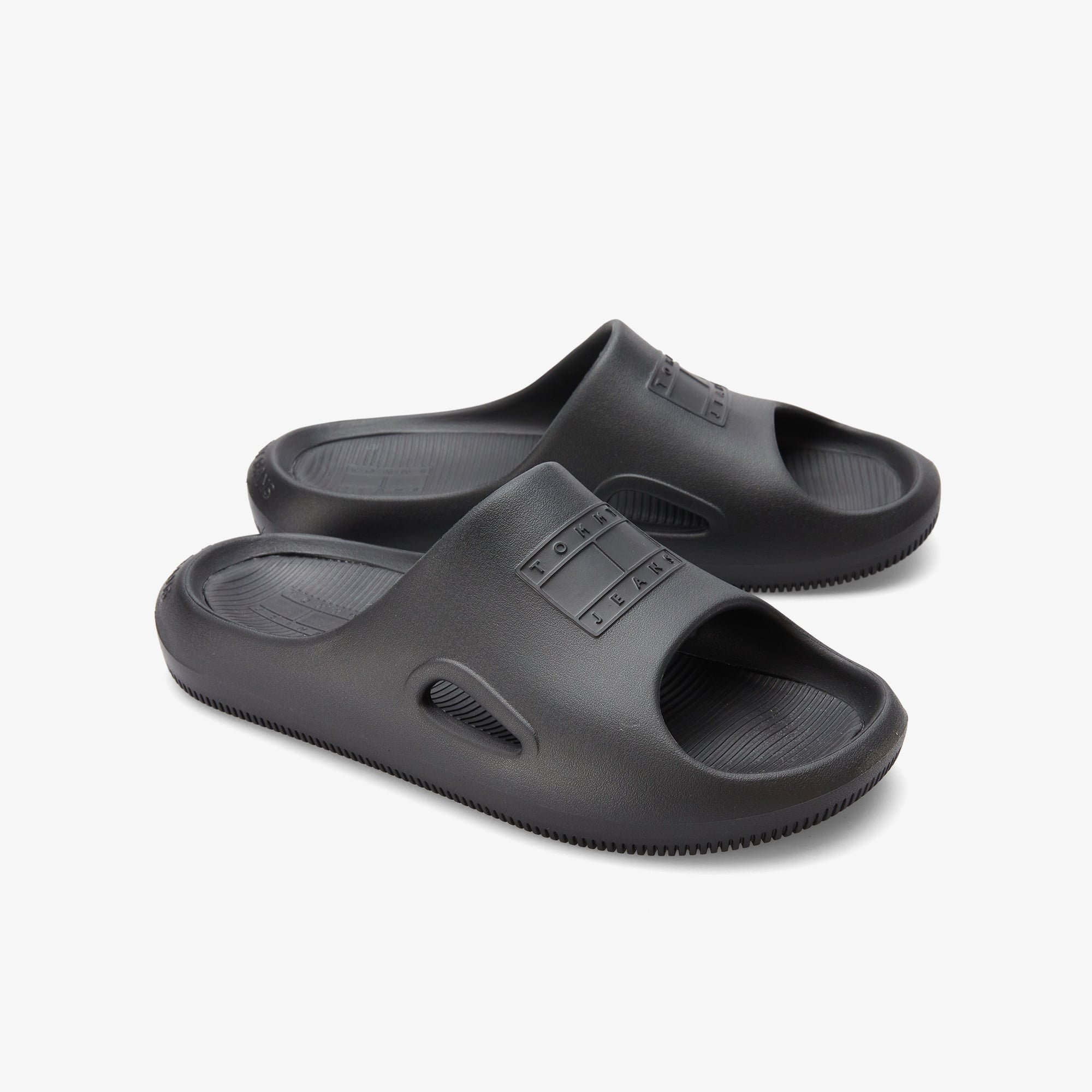 Tommy Jeans Sporty Play Erkek Siyah Terlik