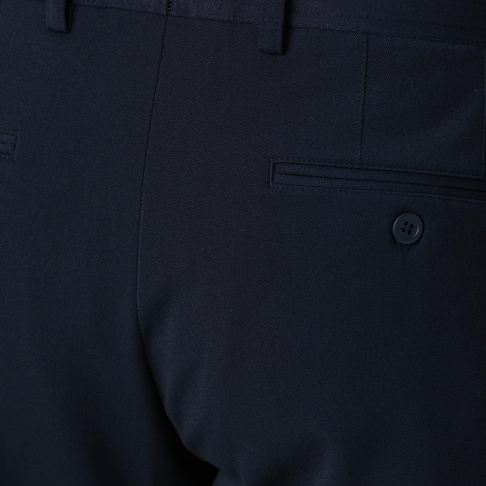 Network Erkek Lacivert Diyagonal Desenli Pantolon