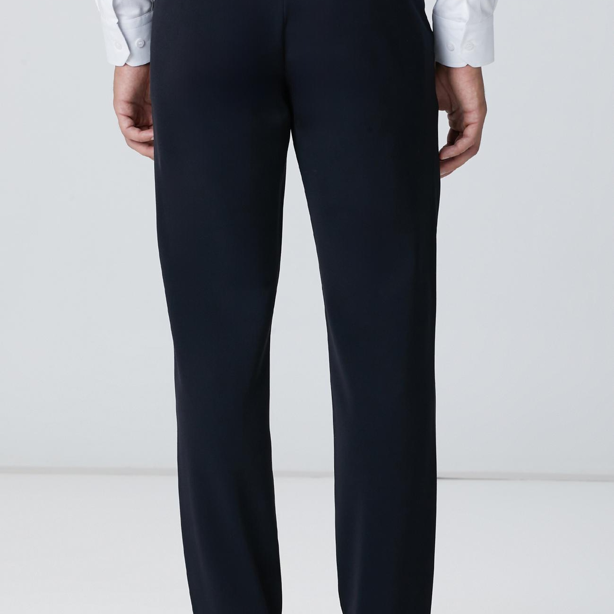 Network Erkek Lacivert Diyagonal Desenli Pantolon