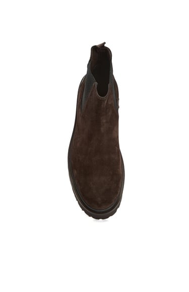  Divarese Erkek Kahverengi Süet Bot