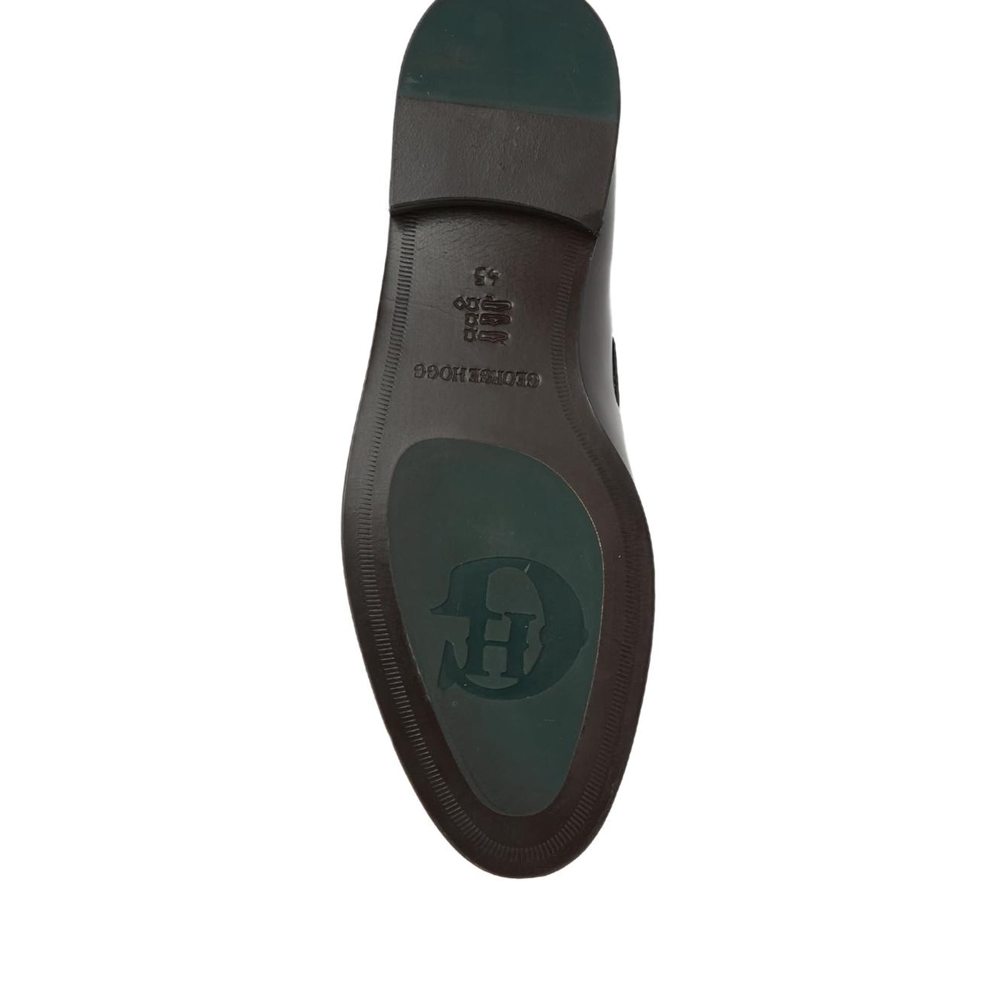 George Hogg Icons Erkek Haki Deri Loafer