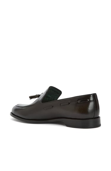  George Hogg Icons Erkek Haki Deri Loafer