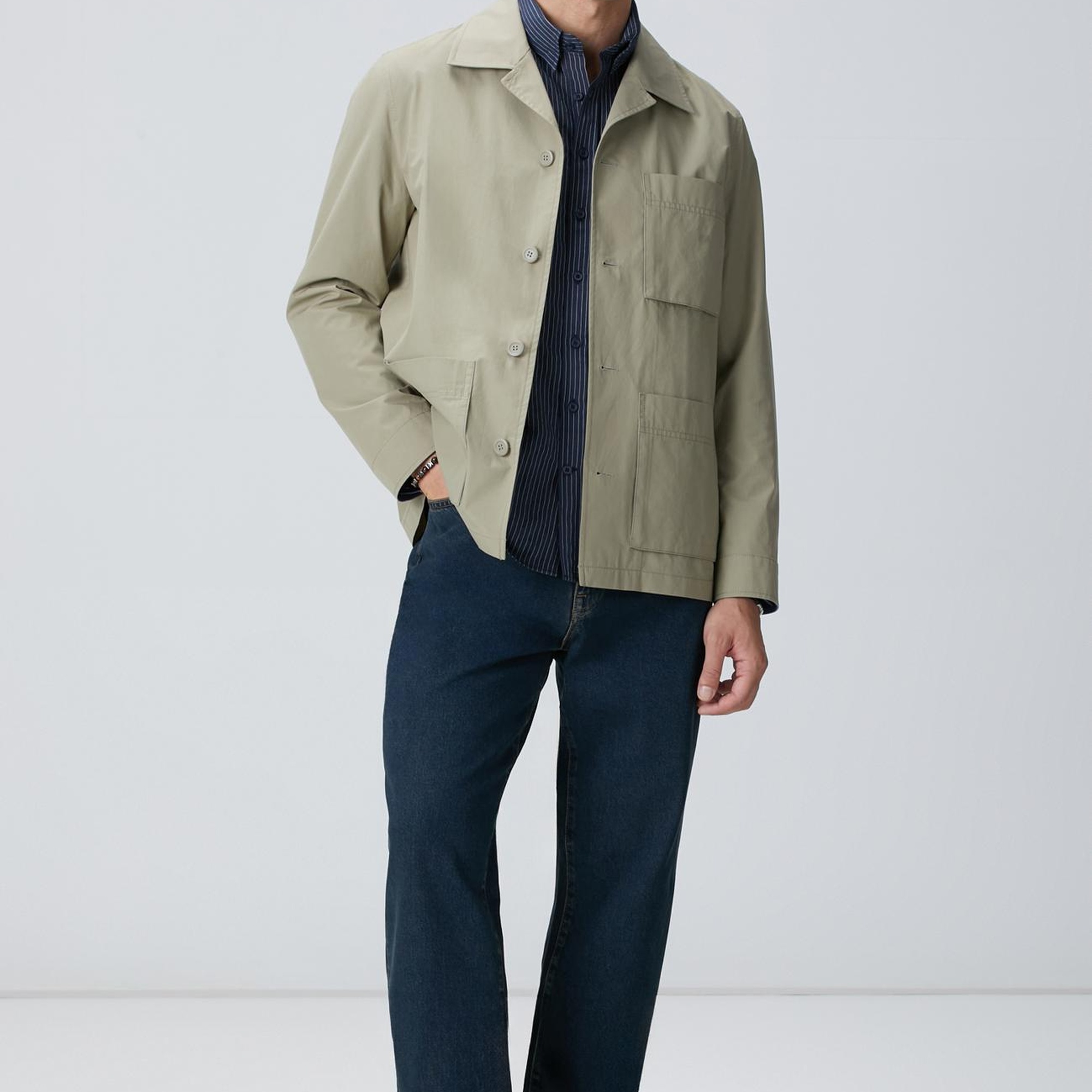 Network Erkek Lacivert Gömlek