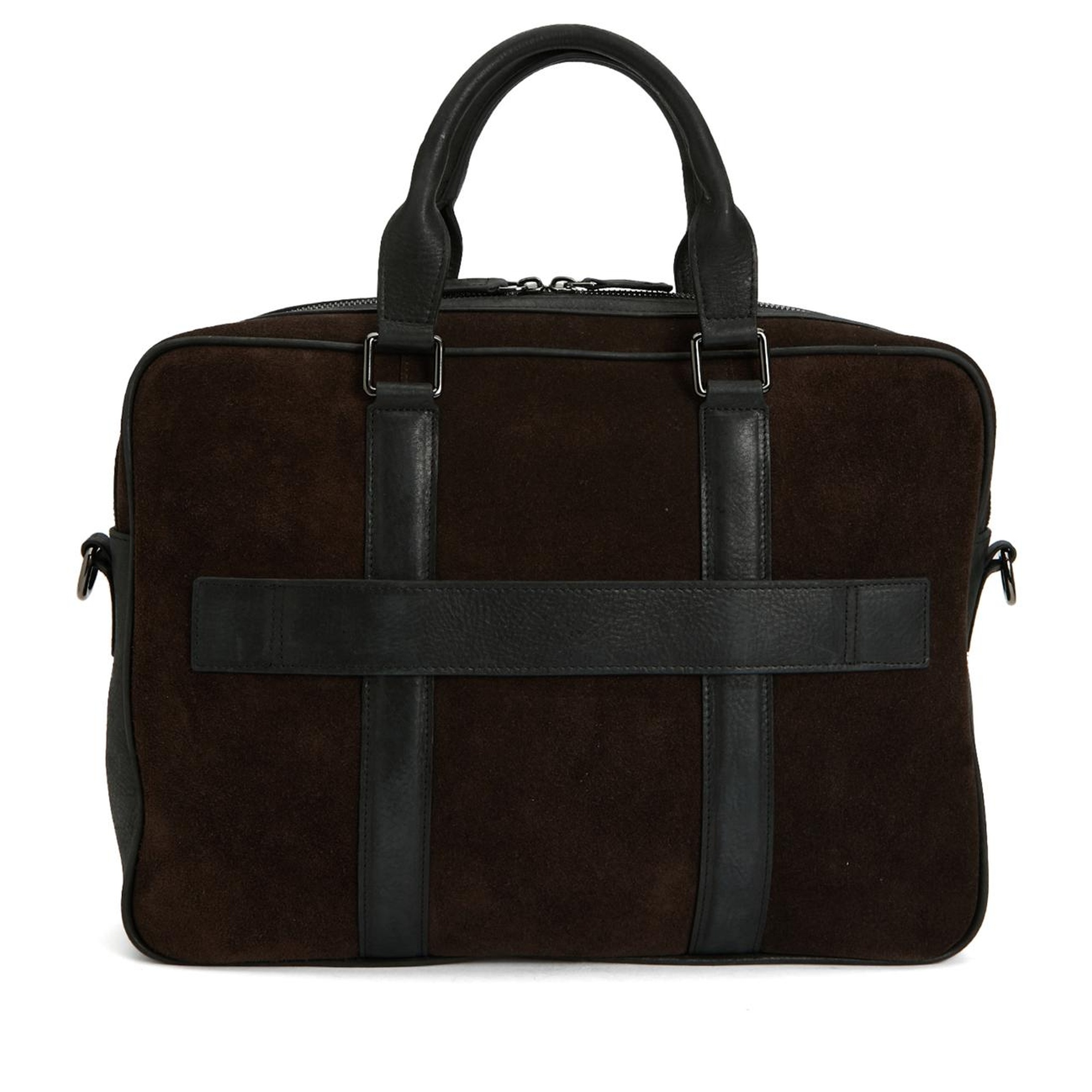 Network Erkek Kahverengi Deri Laptop Çantası