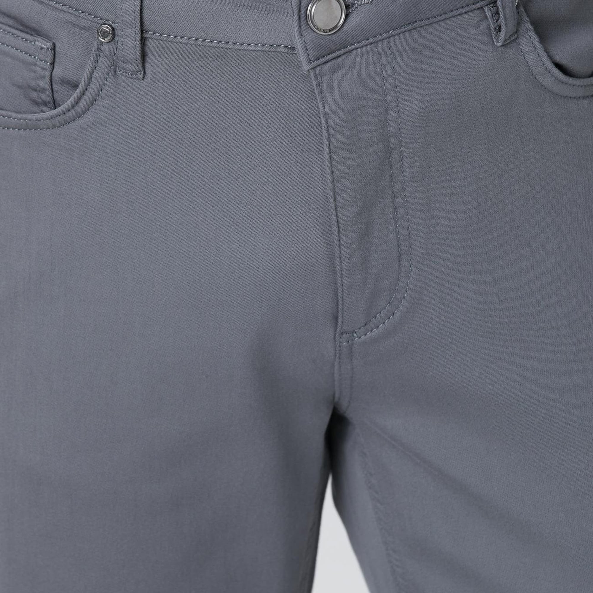 Network Erkek Gri Casual Pantolon