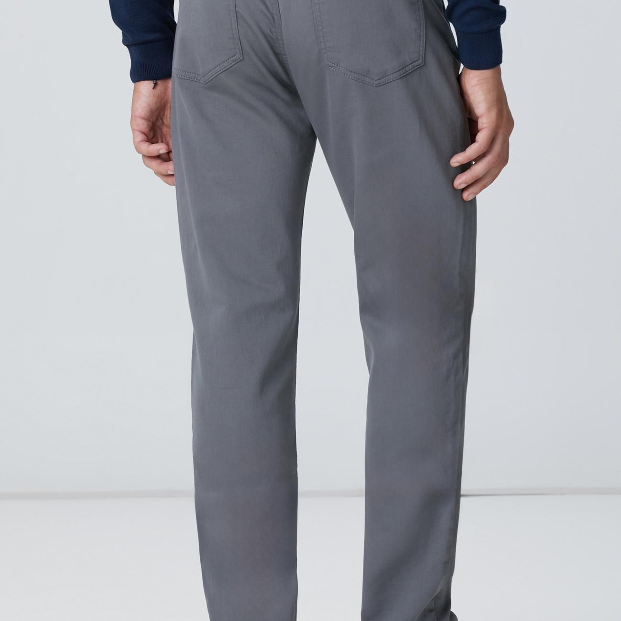 Network Erkek Gri Casual Pantolon