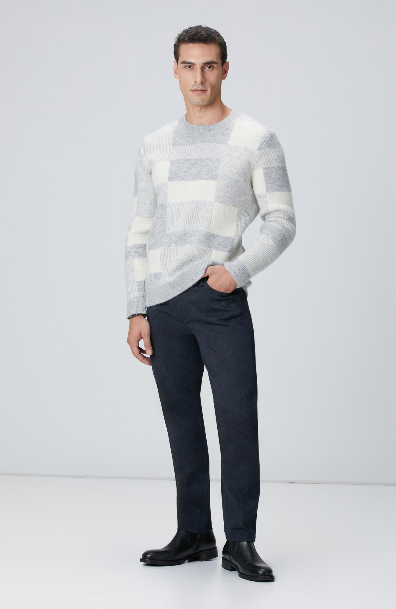  Network Erkek Lacivert Casual Pantolon