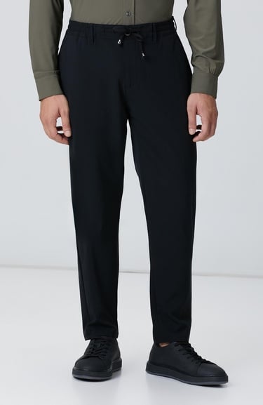  Network Erkek Siyah Pantolon