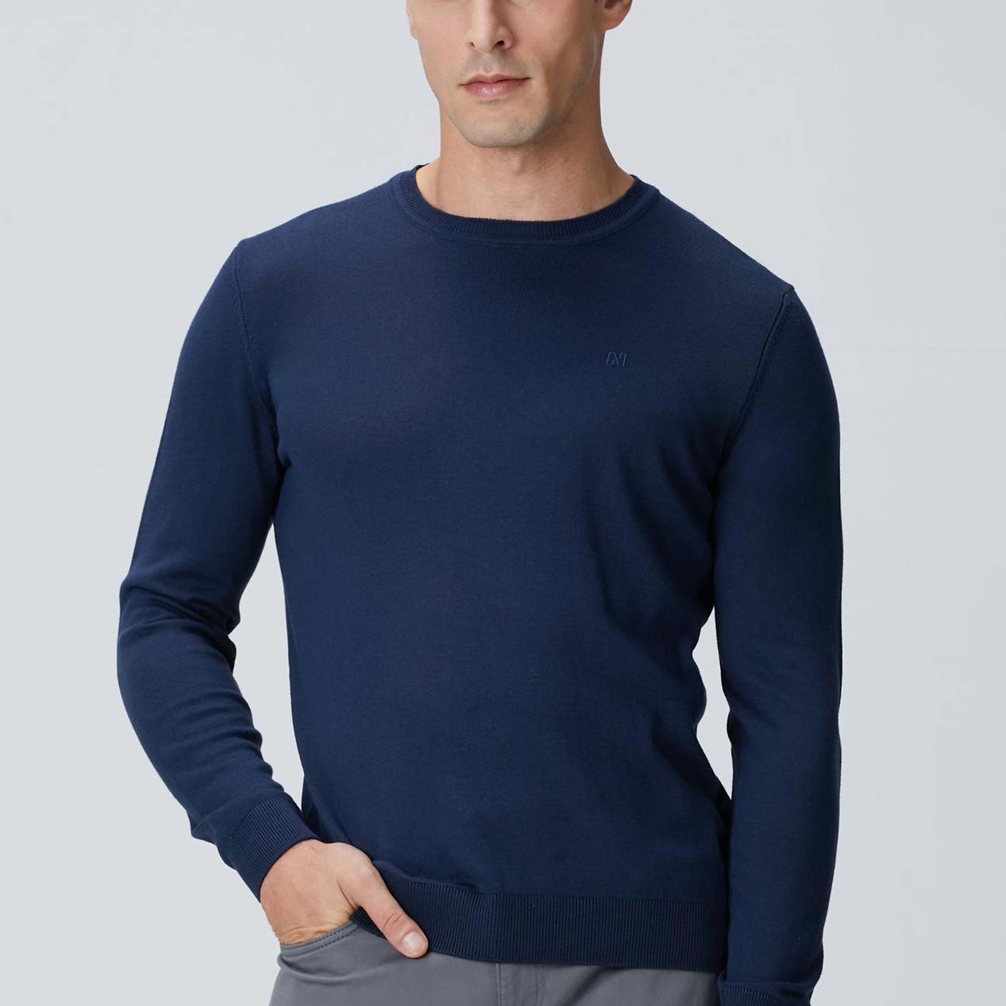 Network Erkek Indigo Basic Kazak