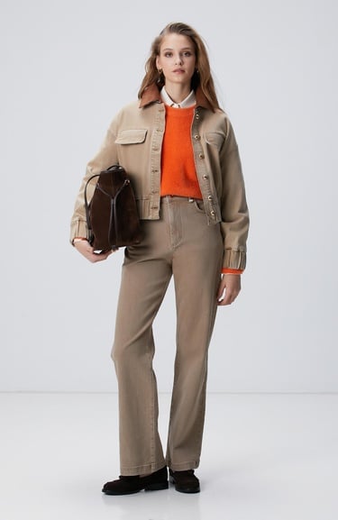  Network Kadın Turuncu Triko Kazak