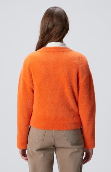  Network Kadın Turuncu Triko Kazak