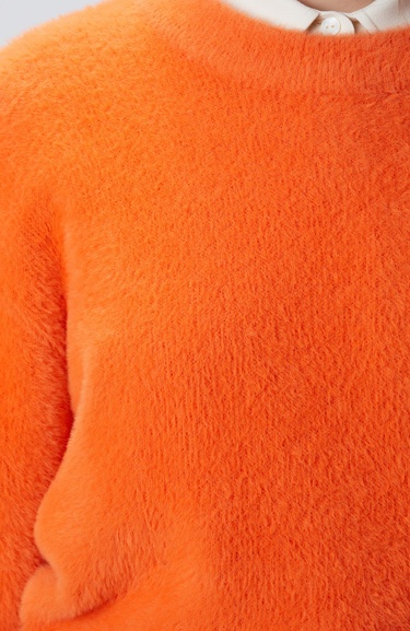  Network Kadın Turuncu Triko Kazak