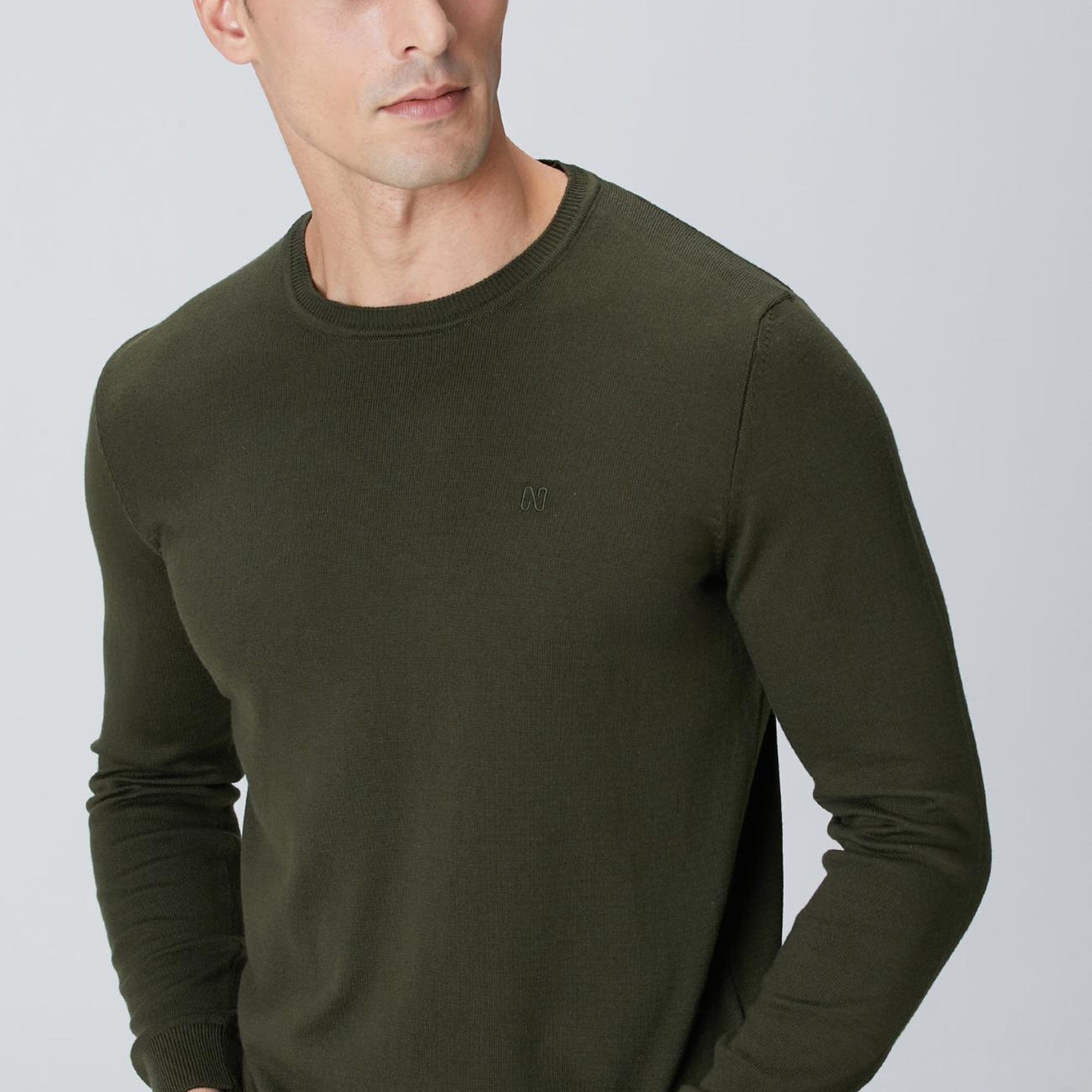 Network Erkek Haki Basic Kazak