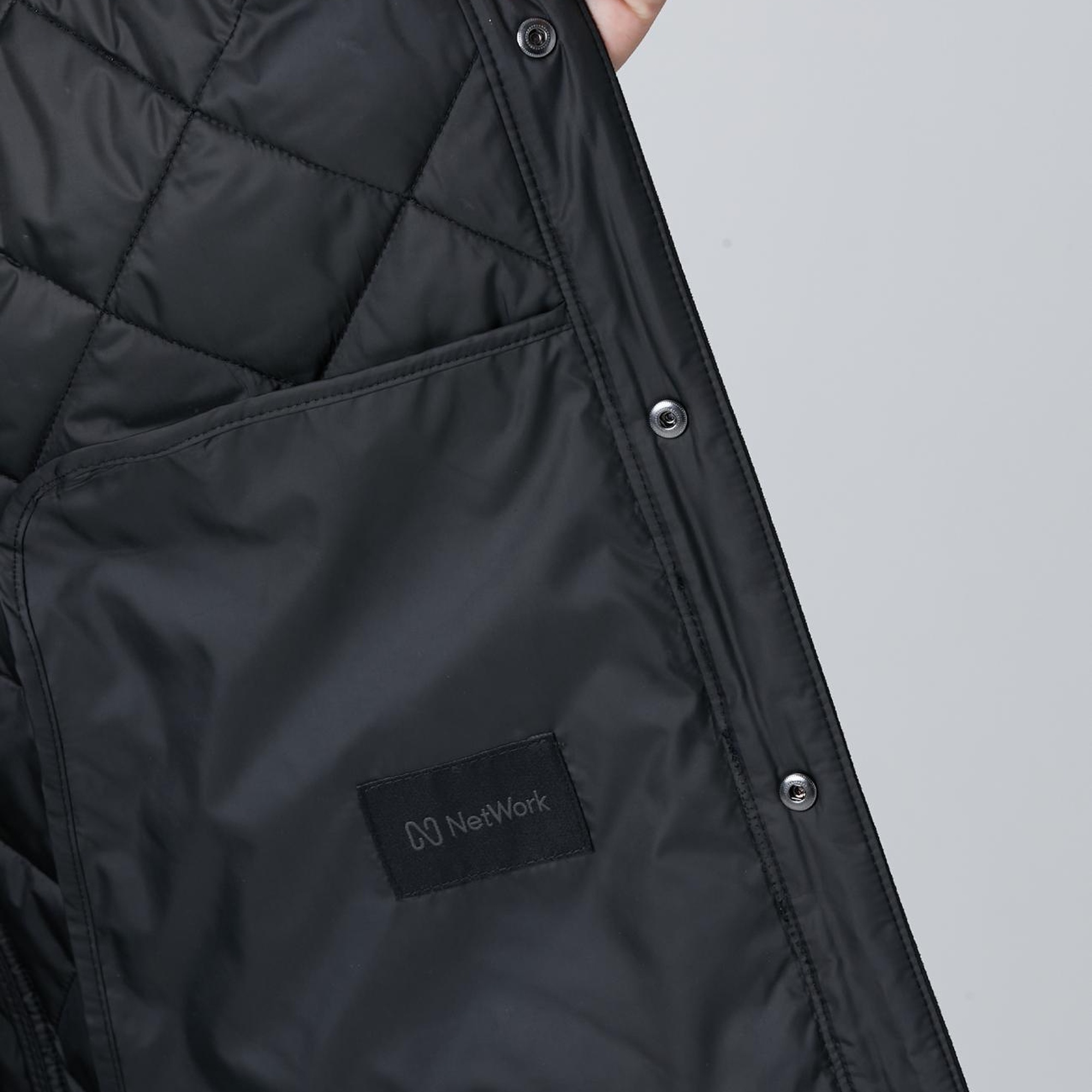 Network Erkek Siyah Coat Ceket