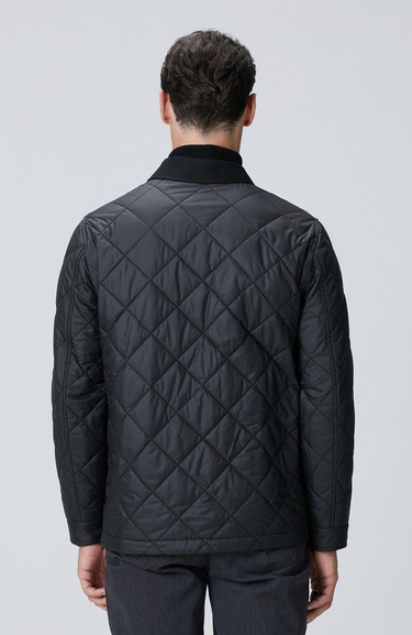  Network Erkek Siyah Coat Ceket