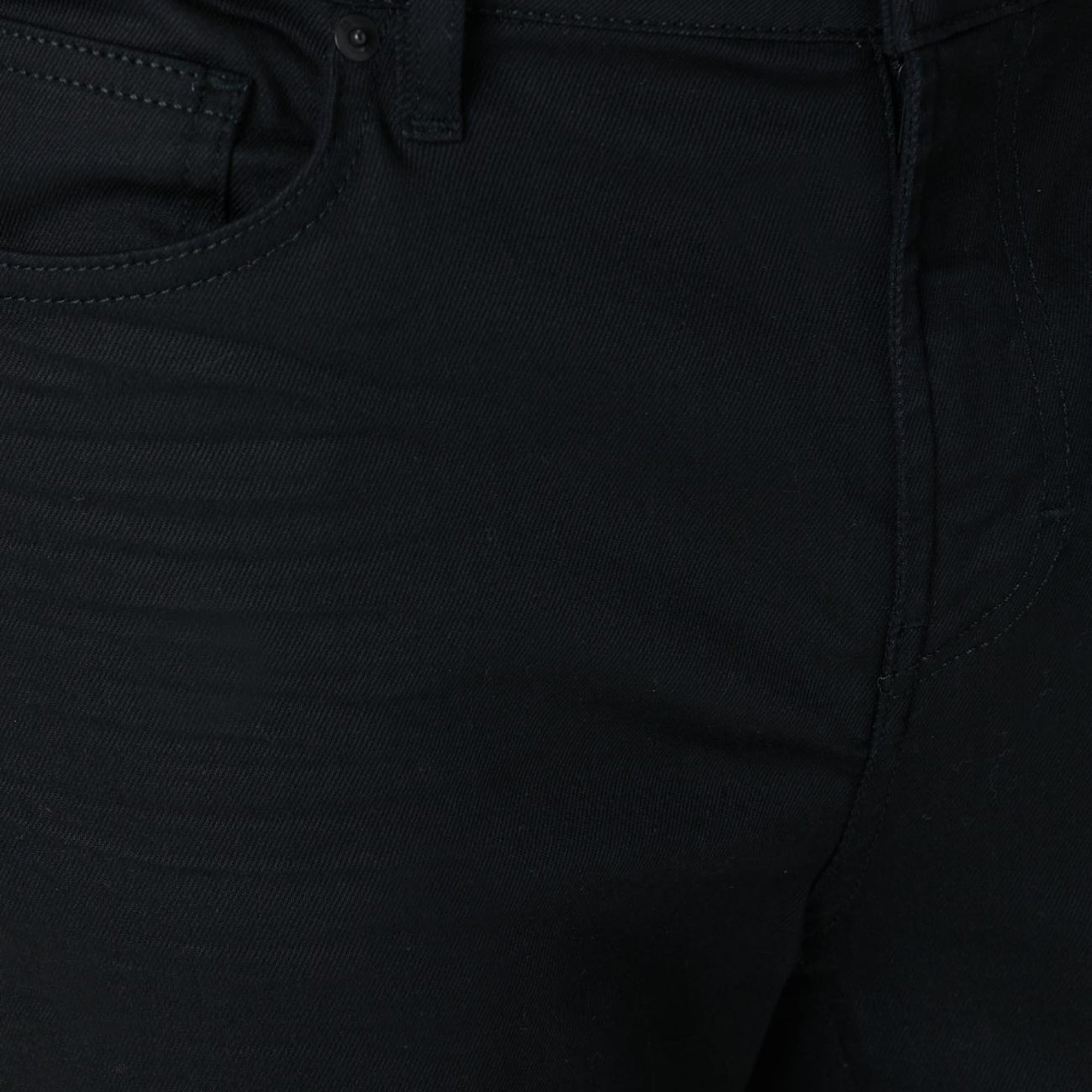 Network Erkek Siyah Kaplamalı Denim Pantolon