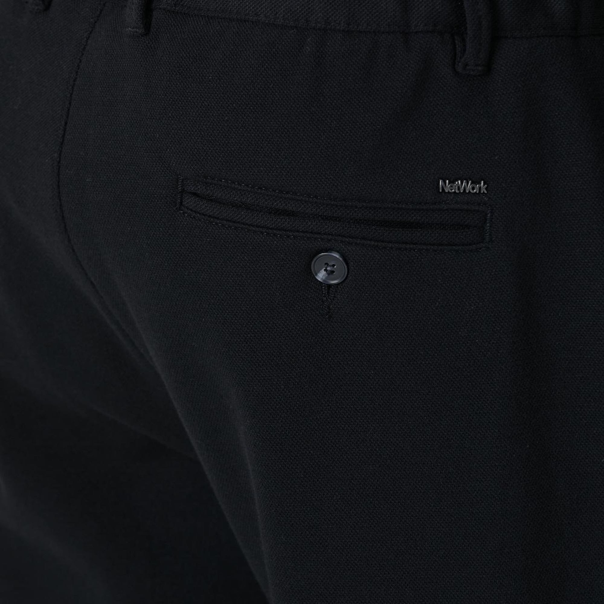 Network Erkek Siyah Jogger Pantolon