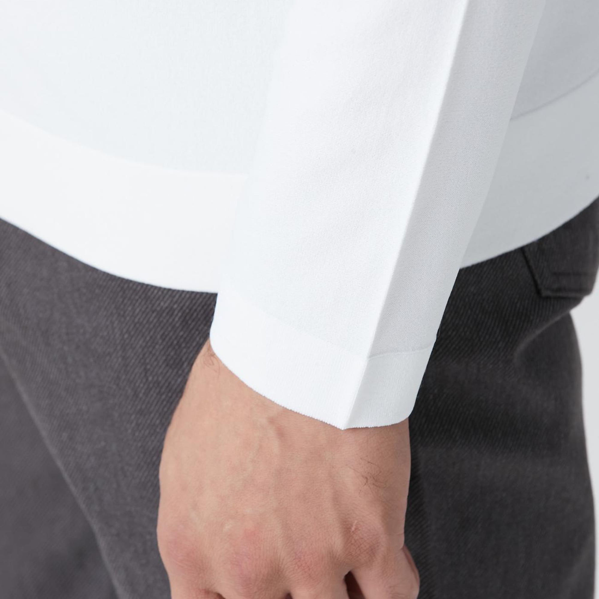 Network Erkek Kırık Beyaz Polo Yaka Triko Kazak