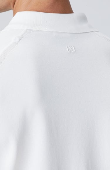  Network Erkek Kırık Beyaz Polo Yaka Triko Kazak