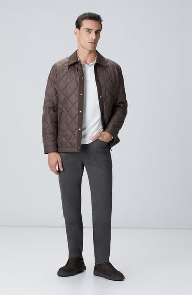  Network Erkek Kırık Beyaz Polo Yaka Triko Kazak