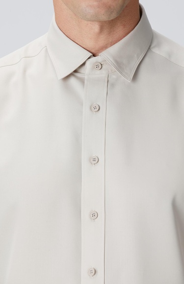  Network Erkek Bej Lyocell Gömlek