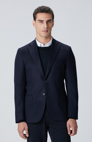  Network Erkek Limited Lacivert Kaşmir Ceket