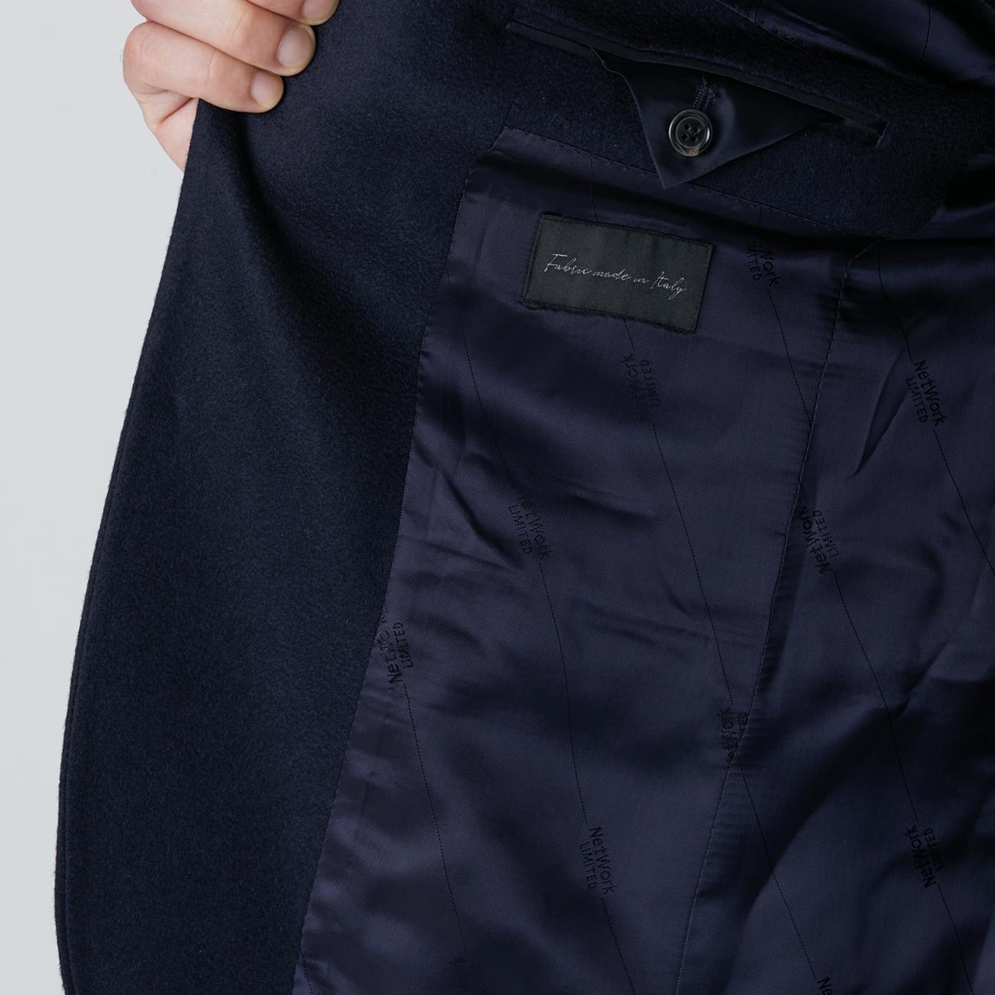 Network Erkek Limited Lacivert Kaşmir Ceket