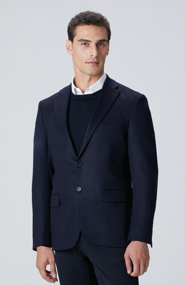  Network Erkek Limited Lacivert Kaşmir Ceket