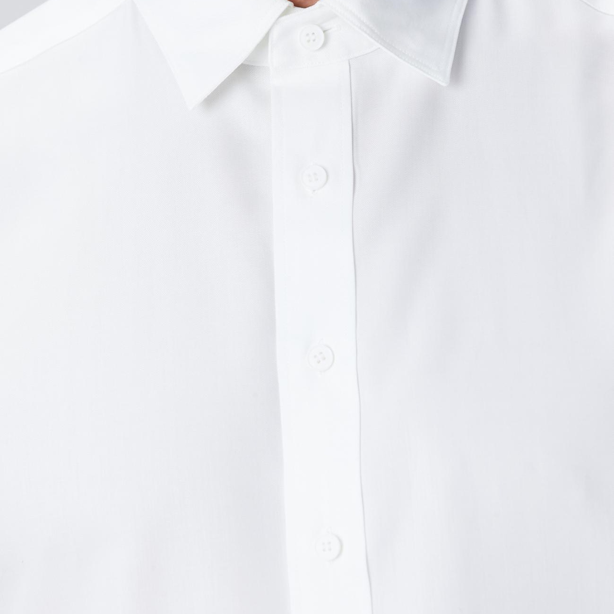 Network Erkek Beyaz Lyocell Gömlek